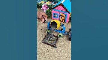 Diy Tractor mini construction project Video | tractor wala video 🤠  |#shorts #youtubeshorts