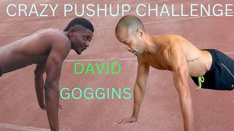 The NOT so simple PUSH UP Workout with DAVID GOGGINS(FOLLOW ALONG!)#pushups #davidgoggins#challenge