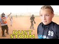 DOUBLE HEADER SOFTBALL GAME in a CRAZY DUST STORM!