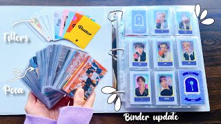 Putting new BTS photocards + Binder update (Sep 2021) #2