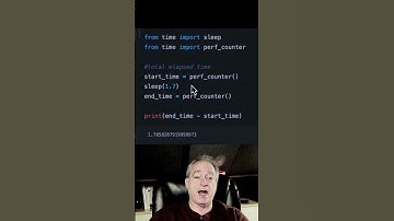 Measure ELAPSED time in Python 🐍 #shorts