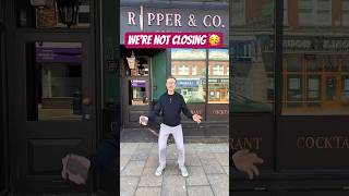 We’re not closing! 🥳 #ripperandco #gothic #horrorfans