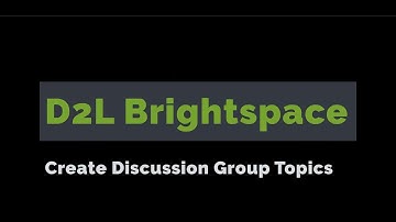 IDL7140 D2L: Group Discussion Topics