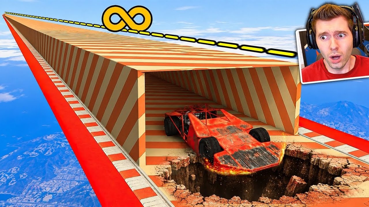 GTA V Online: VAI E VOLTA no TÚNEL QUE QUEBRA! (Infinito) 