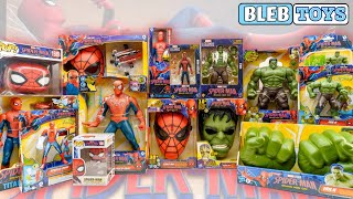 Spider-man Brand New Day Ultimate Action Figure toy collection unboxing no talking toy review ASMR