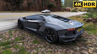 FH5 – Lamborghini Aventador LP 700-4 Realistic Drive | 4K HDR MAX Graphics (Cinematic + Gameplay)