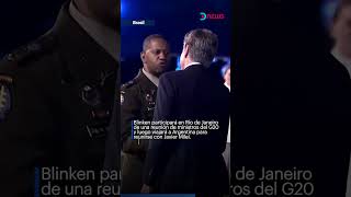 🔴 Blinken llegó a Brasil para reunirse con Lula