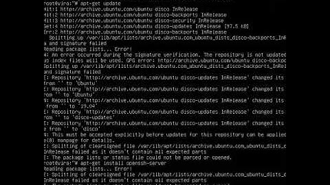 Konfigurasi SSH Server Di Ubuntu 19.04