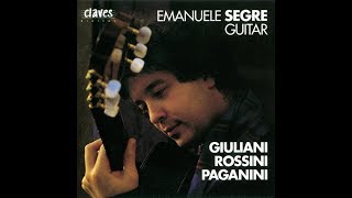 Paganini: Grande Sonata, MS 3 - Romance / Emanuele Segre, guitar
