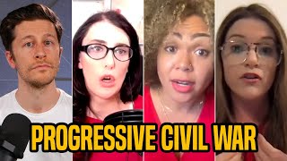 Progressive civil war EXPLODES over Israel/Gaza