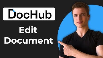 How To Edit A Document In DocHub (Working 2025)