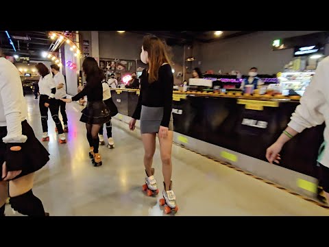 💥일요일 국제롤러장!!!💥 #woman #rollerskating #롤러장 #7080 #galaxys23ultra
