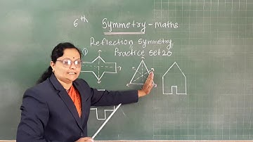 STD : VI, Sub : Maths, (Symmetry problem set 20)