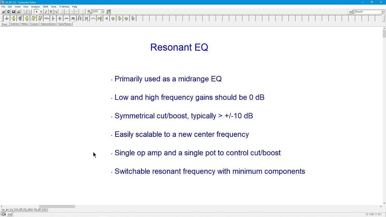 Op Amps: Resonant EQ