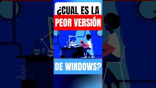 ¿Cuál es el PEOR Windows? #shorts #windows #windows11 #microsoft