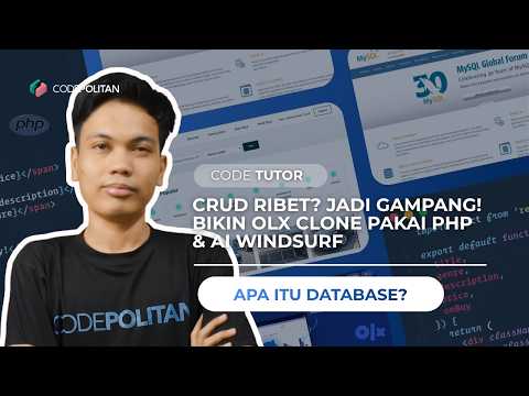 007 What Is a Database | Native PHP & MySQL Tutorial: Creating an OLX Clone Website + AI-Assisted...