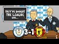 🔵3-1! Man City vs Man Utd!🔴 They