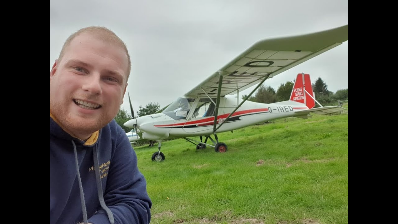 Farm flying! BMAA Strip skills flight Diploma