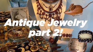 Antique Jewelry birthday haul- Part 2! Victorian, Georgian &amp; Vintage...
