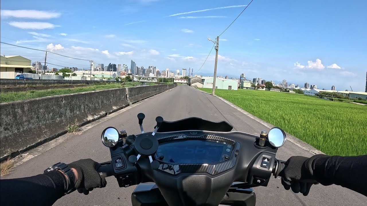 勁戰6.5代CYGNUS GRYPHUS全原廠騎乘POV Run2 ｜4K