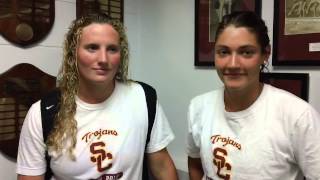Title Match Time: Chelsea &amp; Kaleigh Wrap NCAA Semis - usctrojans.com