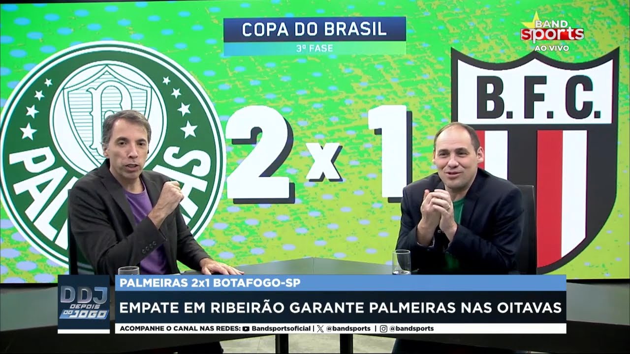 PALMEIRAS 2 X 1 BOTAFOGO SP COPA DO BRASIL 2024 - YouTube
