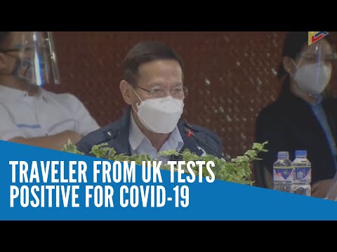 Traveler from UK tests positive for COVID 19