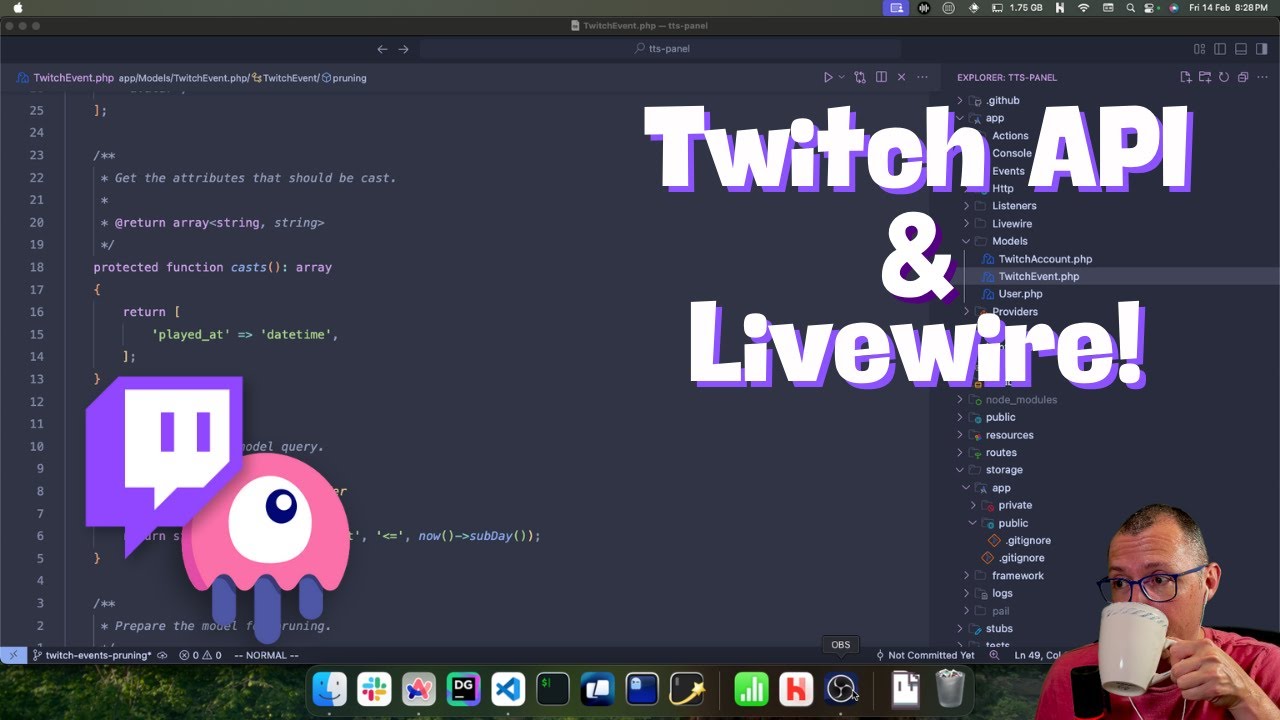 Twitch API With Livewire 🧑🏻‍💻 - YouTube