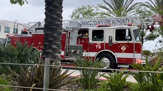 OCFA Truck 9 (Reserve Responding)