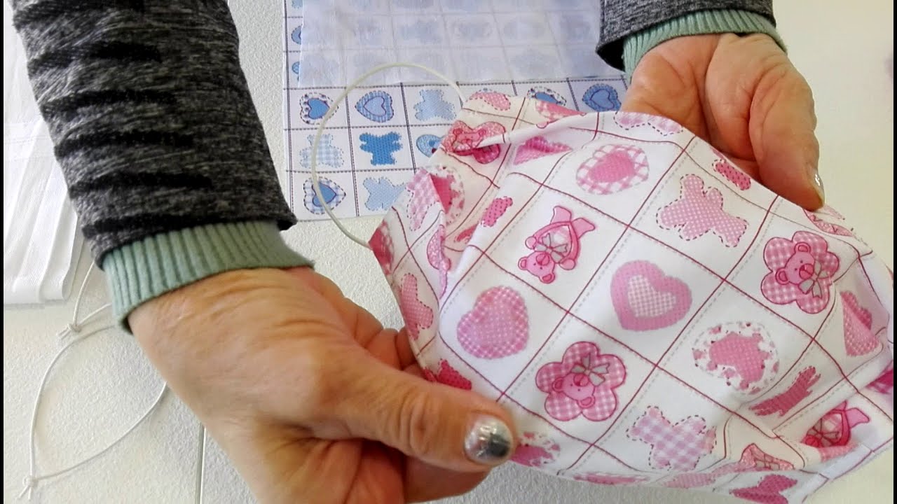 Tutorial come fare Mascherine per bambini. By Rosa Callori