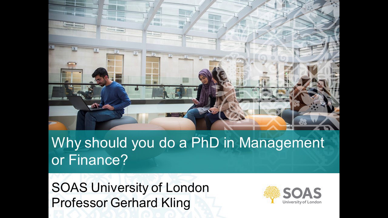 phd finance university of london