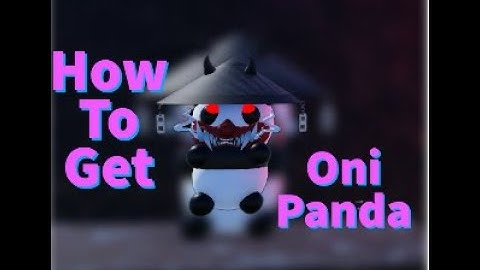 How to get the Oni Panda in Find The Pandas | [174] Find The Pandas