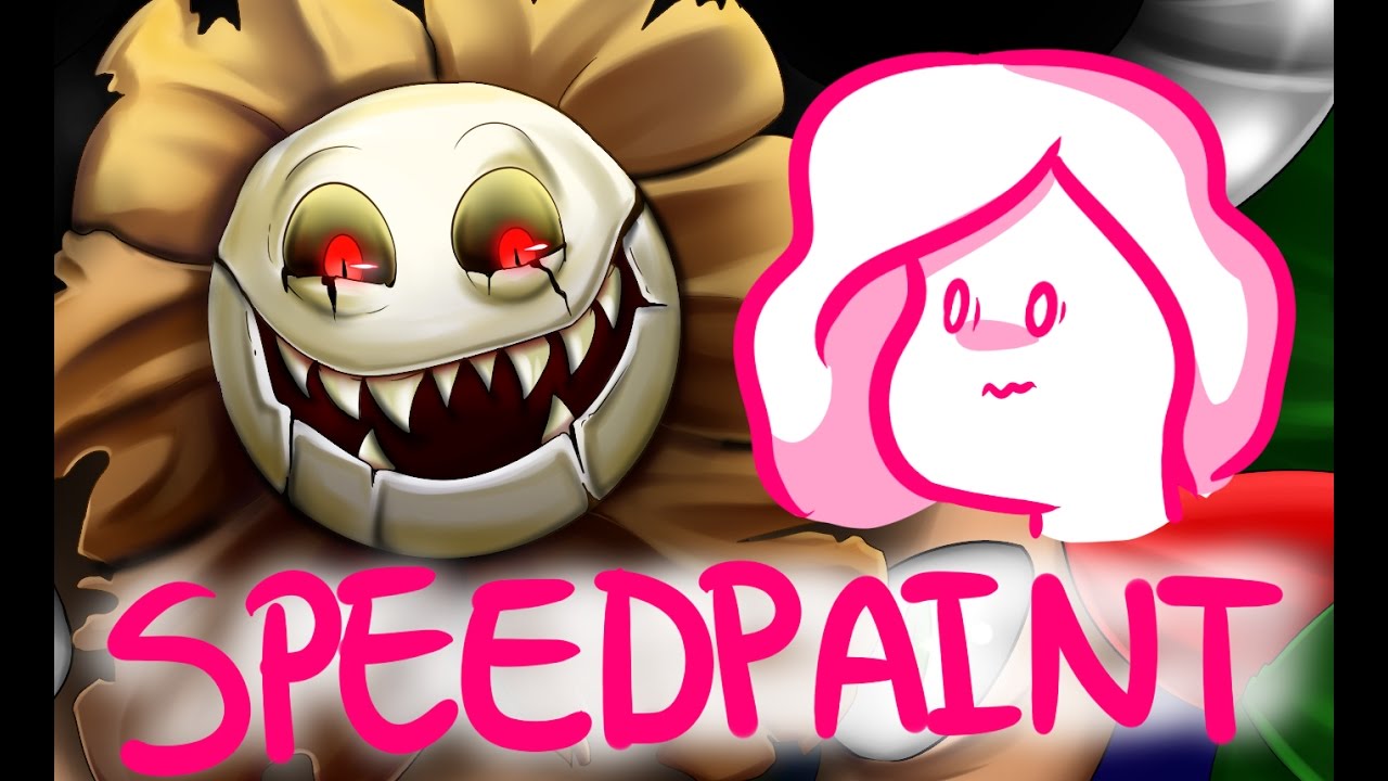 PHOTOSHOP/OMEGA FLOWEY, Speedpaint