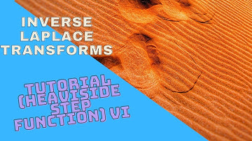 Laplace Transforms: Finding the inverse Laplace Transform of a Heaviside Step Function (Example #6)
