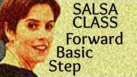Salsa Basic Forward Step from Salsa class for beginners 2/22