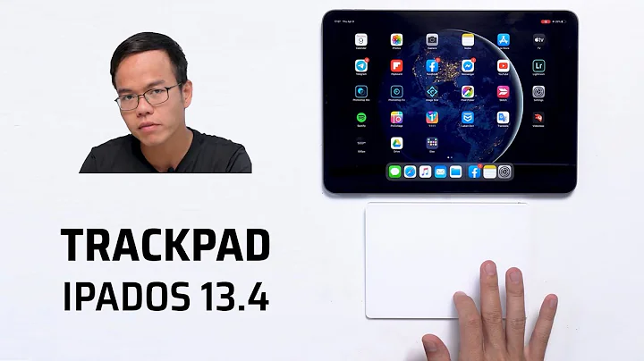 Các thao tác với trackpad trên iPadOS 13.4