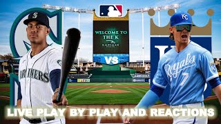 Seattle Mariners vs Kansas City Royals Live Play-By-Play & Reactions