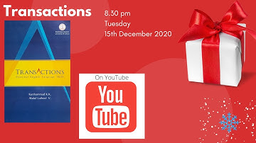 Transactions | LiVE at 8.30 pm | Pure Vowels | EnglishSkillsOne