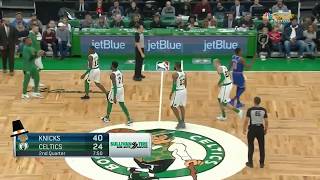 Boston Celtics get boo'd at home after going down big to the Knicks in the second quarter