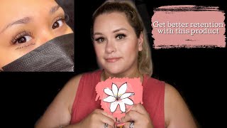 How to get better retention with classic sets | lash tech tips | Maribel Seets