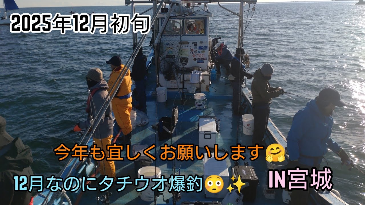 まだタチウオ釣れてるの？「宮城」