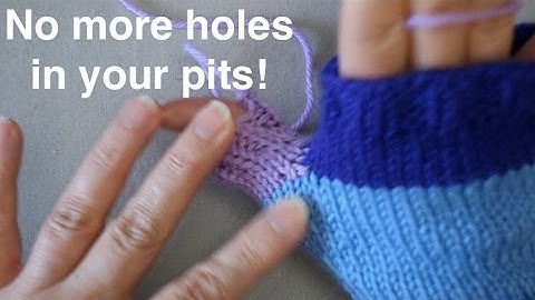 Perfect Thumb Gussets and Underarm Joins