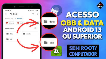 COMO ACESSAR AS PASTAS DATA/OBB NO ANDROID 13 OU SUPERIOR SEM ROOT OU PC EM 2025 (MÉTODO ATUALIZADO)