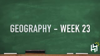 CC Cycle 2 Week 23 Geography