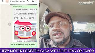 Hezy Motor Logistics Kubira Vanhu:My Own Experience Without Fear Or Favor 