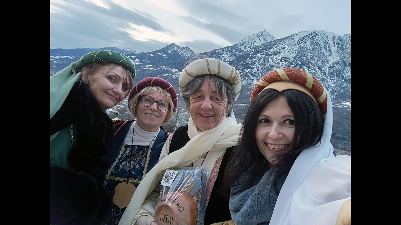 Dame Challant al carnevale di Villair de Quart 2026