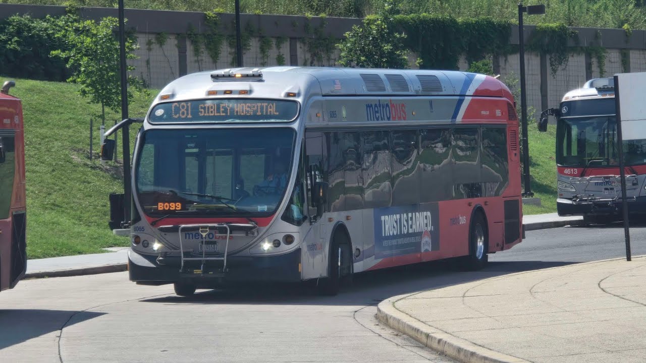 WMATA Metrobus 2014 NABI 42-BRT Hybrid #8065 Route C81