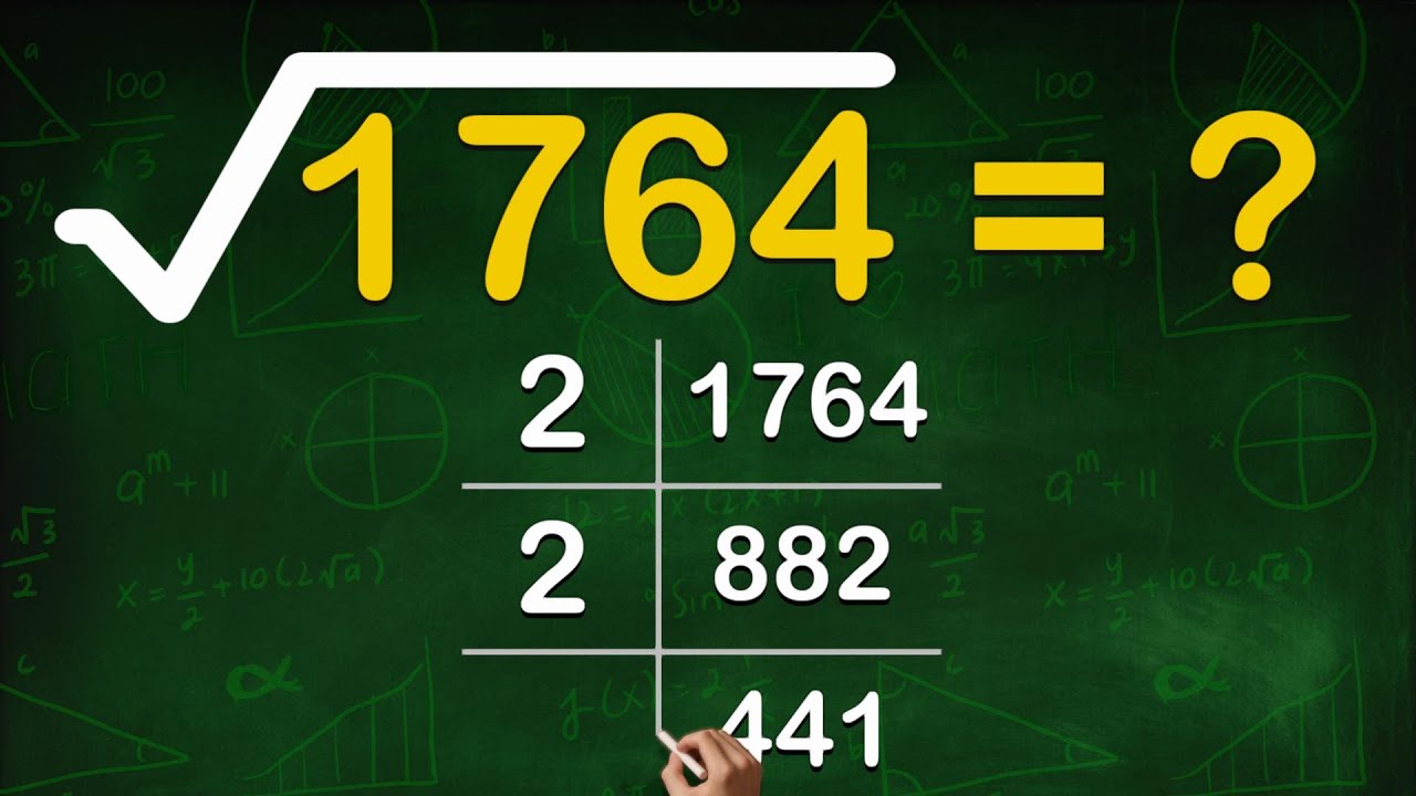 ▼order③ Square root of 1764 / 1764 ka square root/ 1764 ka vargmul