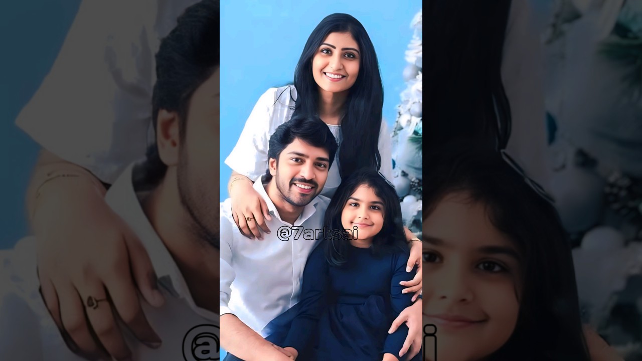 💞Allari Naresh 💞 cute family 