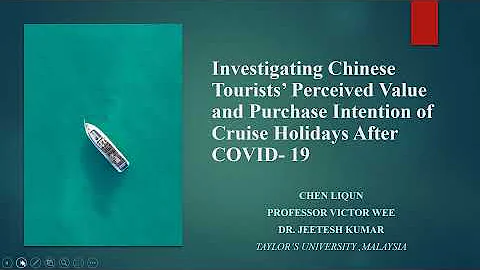 INVESTIGATING CHINESE TOURISTS' PERCEIVED VALUE AN...
